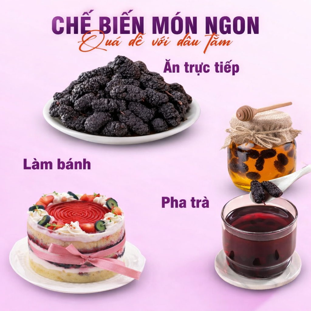 Sản phẩm dâu sấy