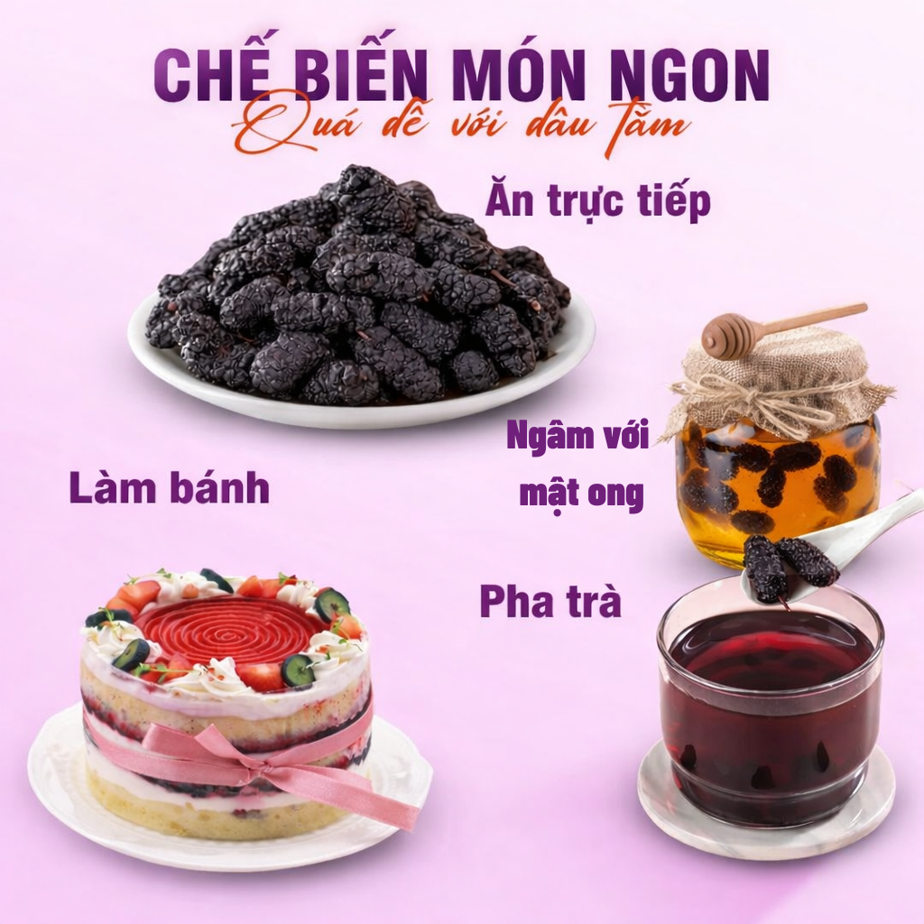 Sản phẩm dâu sấy